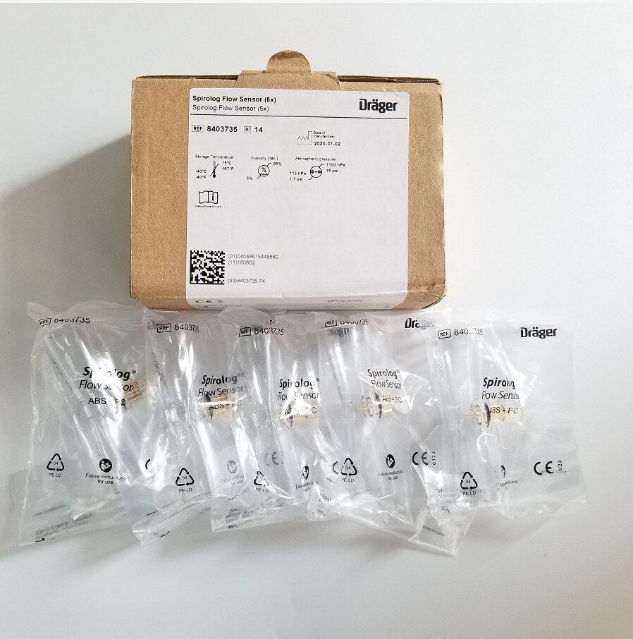 Pack-of-5-Original-ABS-PC-Material-8403735-Spirolog-Flow-Sensor