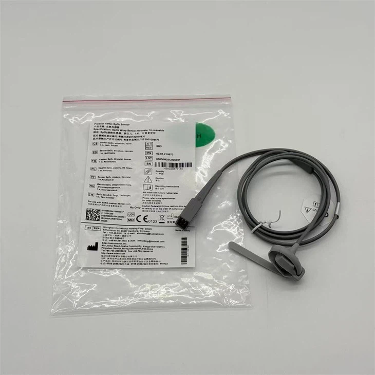 EDAN SpO2 Warp Sensor Neonate 1M Reusable DB9 Spo2 Cable SH3 02.01.110492 price