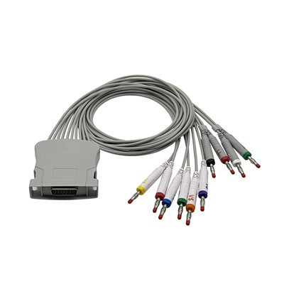 Midmark Compatible EKG -Kabel 10- Blei Banana 3-100-0203