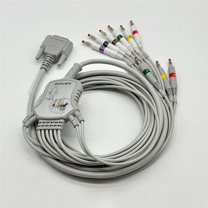 Zoncare 15-Pin 10-Lead ECG/EKG Cable suppliers