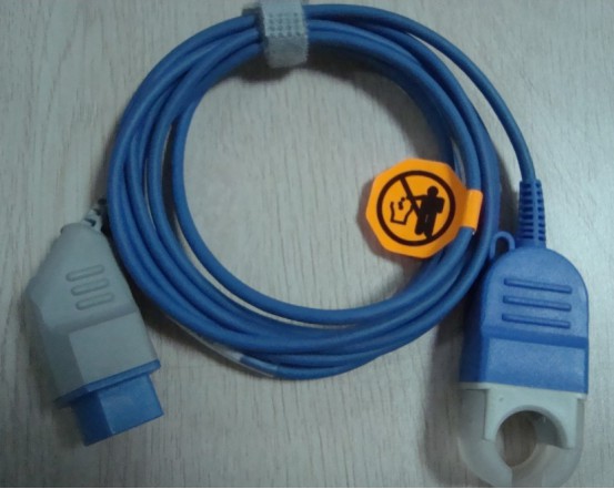 Nihon Kohden JL-906P SpO2 Verlängerungskabel / Adapterkabel, 14M-DB9F, 2.4m