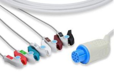Stabile Qualität Datascope 5lead EKG-Kabel, IEC, Clip mit CE-Kabel, IEC, Clip mit CE