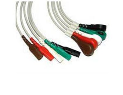 Conmed, Datex, welch Zoll, Pionier, Philips 5lead Draht EKG-Kabel mit Clip und Snap