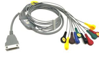 Beneware 10lead EKG-Kabel für Holter-Recorder
