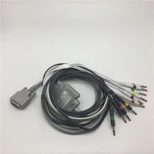 Nihon Kohden-kompatible EKG-Kabel, 10-adrig