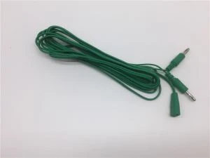 Wiederverwendbares Elektrochirurgiekabel für bipolare Pinzetten