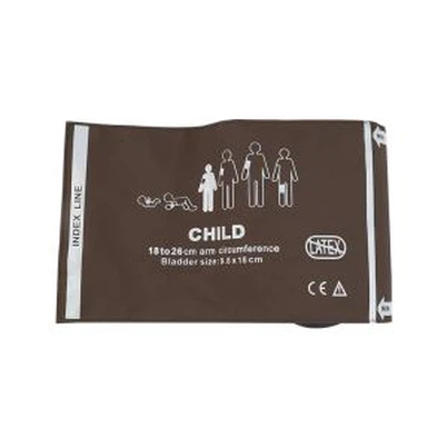 TPU-Material Wiederverwendbare NIBP-Manschette Child Brown