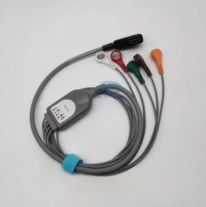 AHA 5-Kabel-DMS-EKG-Halterkabel