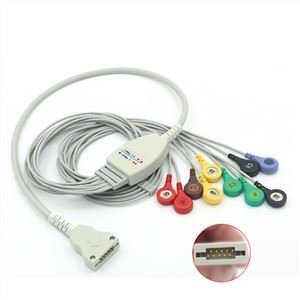 CT-08/CT-083S/CT-086S Beneware EKG Holter Recorder Kabel 10 Blei