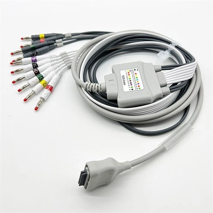 20Pin Banana 4.0 Compatible Edan ECG SE-1515 DX12 Holter EKG Patient Cable